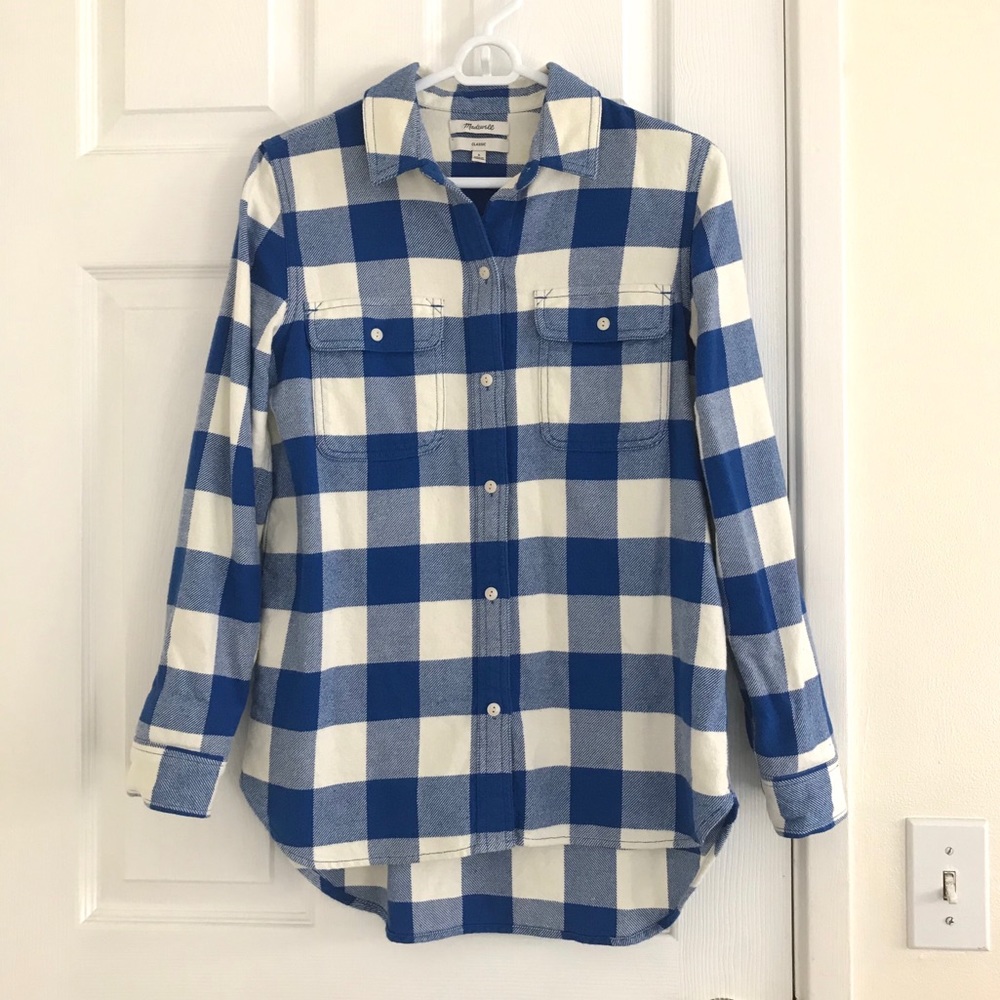 MADEWELL Classic check flannel